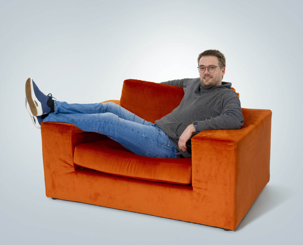 Justin de Knegt stoel