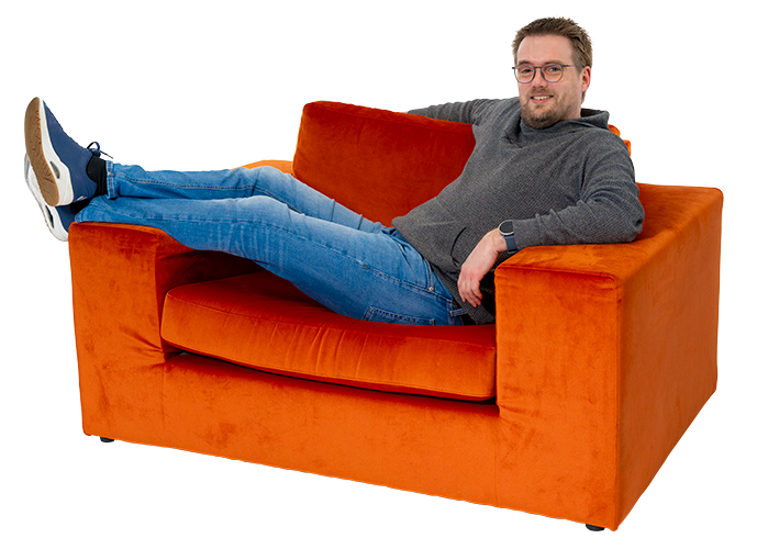 Justin de Knegt stoel