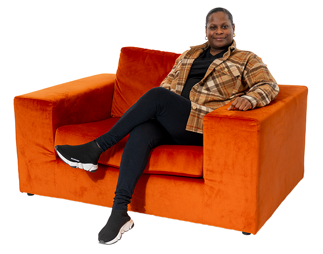 Priscilla Blaaker stoel