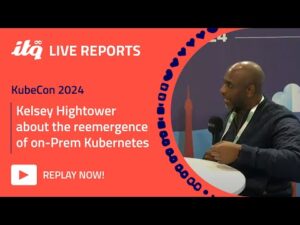 Kelsey Hightower about the reemergence of on-Prem Kubernetes - ITQ Live at KubeCon 2024