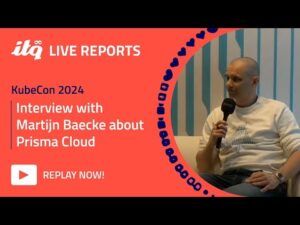 Martijn Baecke about Prisma Cloud - ITQ Live at KubeCon 2024