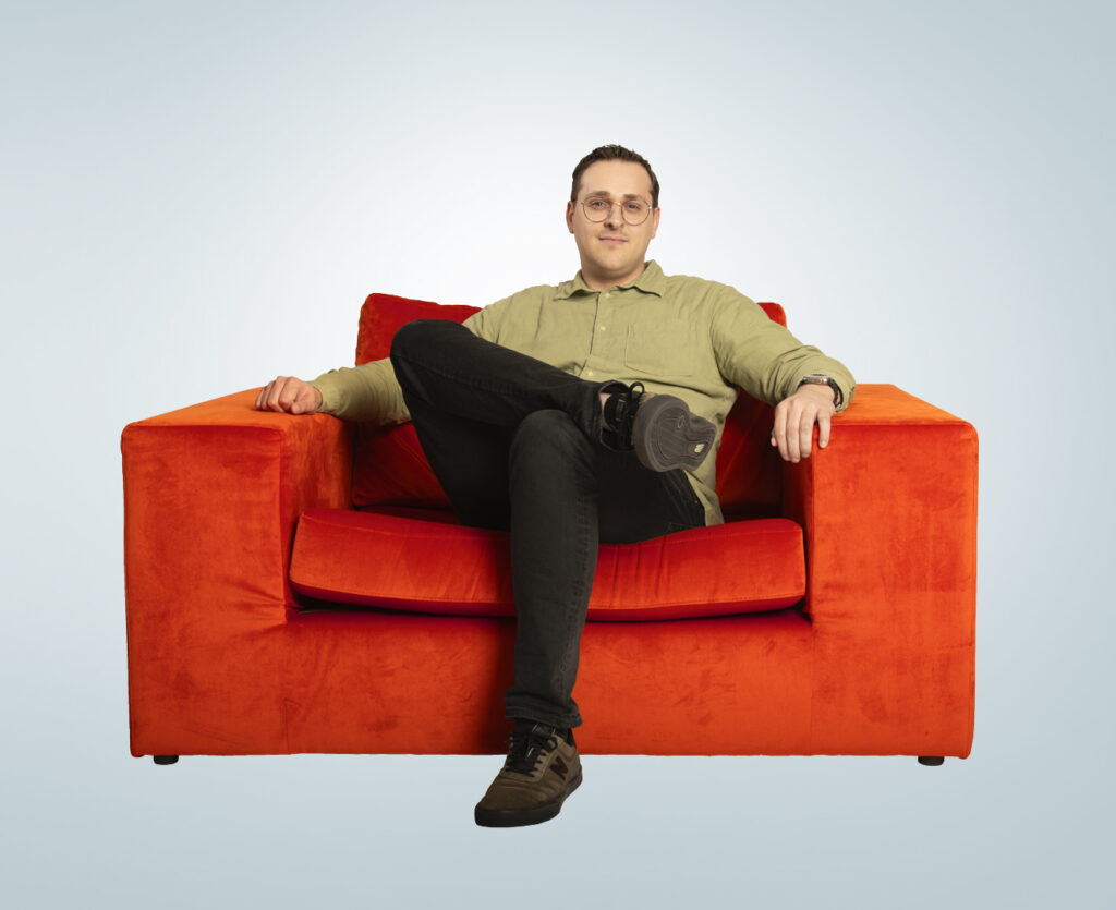 Dennis de Jong stoel