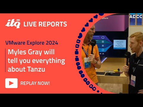 ITQ Live Reports at VMware Explore 2024 - Interview with Myles Gray